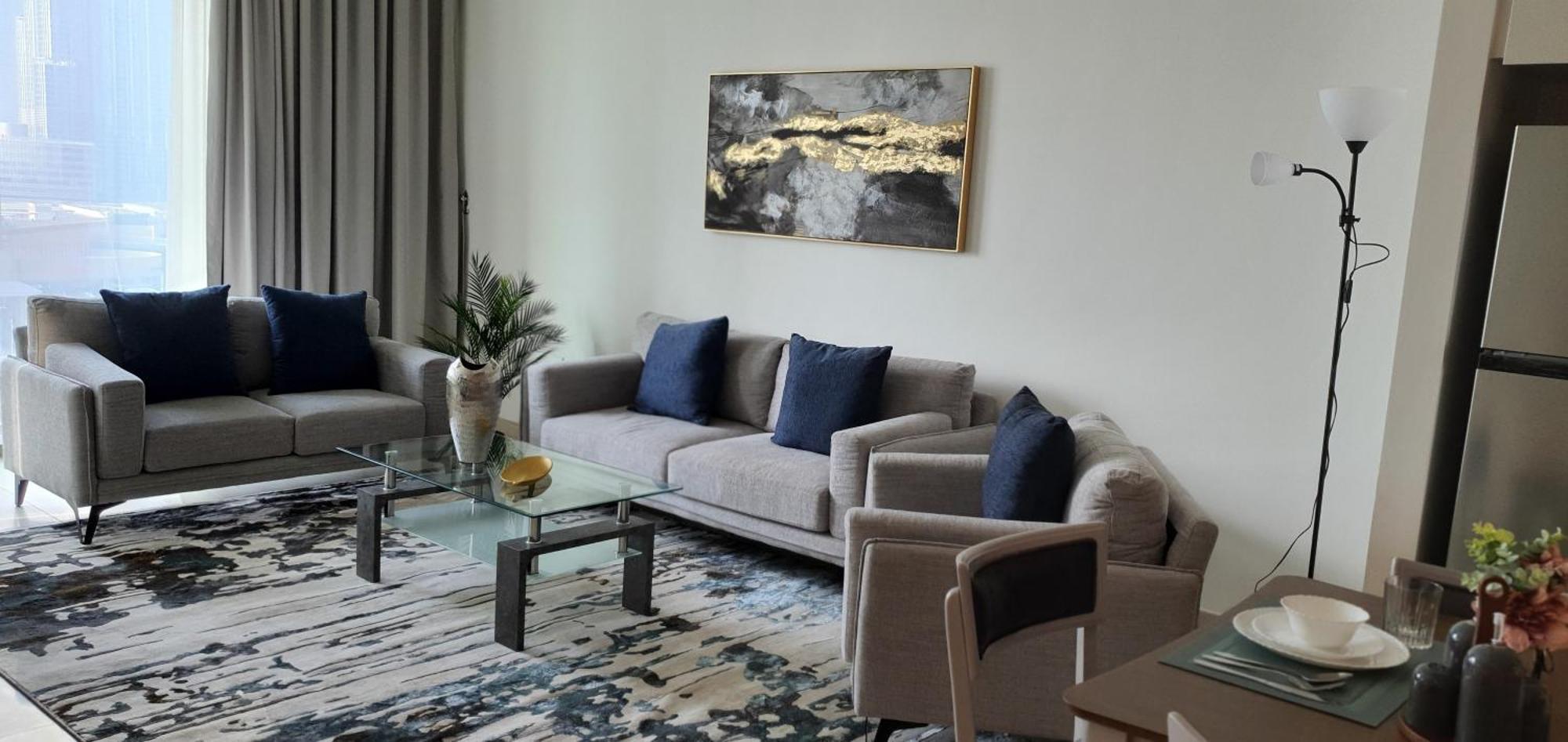 Svizona Premium 2bhk, Burj Khalifa View, Downtown شقة