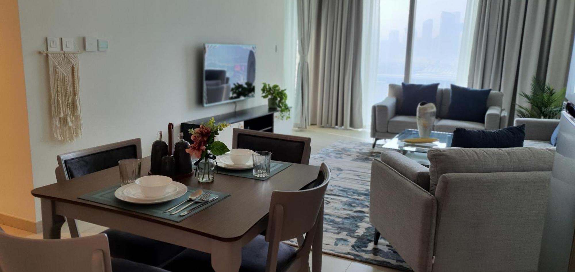 شقة Svizona Premium 2bhk, Burj Khalifa View, Downtown *